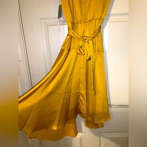 Gold Dress Bridesmaid